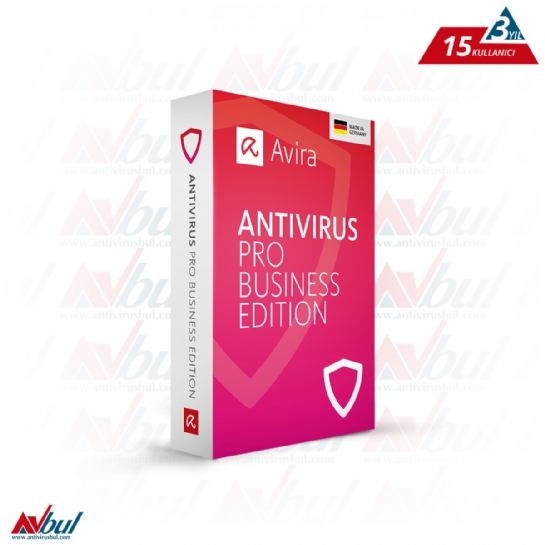 Avira Antivirus Pro Business Edition 15 Kullanıcı 1 Server 1 Yıl Satın Al