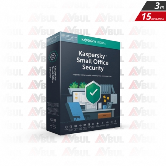 Kaspersky Small Office Security 15 Kullanıcı 1 Server 3 Yıl Satın Al